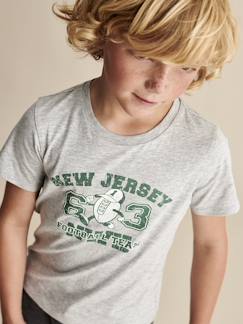 Menino 2-14 anos-T-shirts, polos-T-shirts-T-shirt de desporto com motivos, para menino