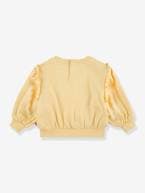 Sweat com folhos, para criança, da Levi's® amarelo-pálido 