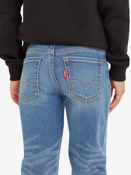 Jeans slim afunilados 502, da Levi's®, para criança azul-ganga 