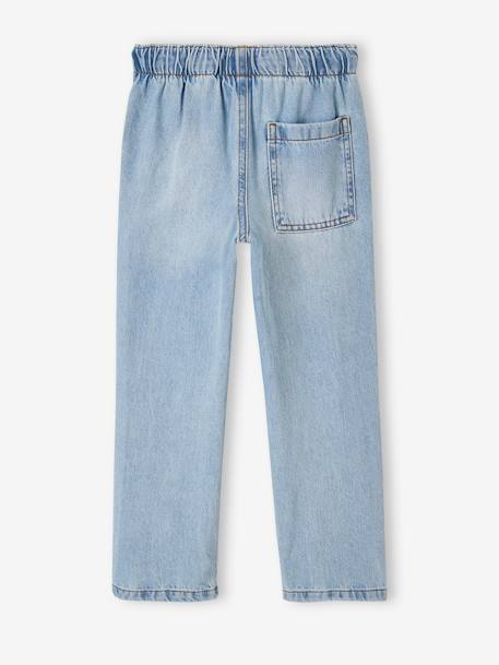 Jeans largos, fáceis de vestir, para menino ganga bleached+ganga brut+stone 