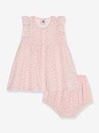 Vestido + calções bloomer, da PETIT BATEAU rosa-pálido 