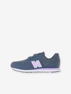 Sapatilhas com barras autoaderentes GV500CIL NEW BALANCE®, para criança azul-índigo 