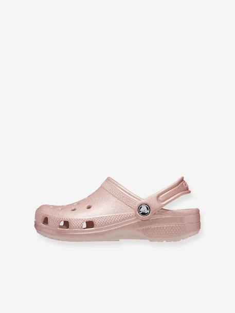 Socas para criança, 206993 Classic Glitter CROCS™ rosa-nude 