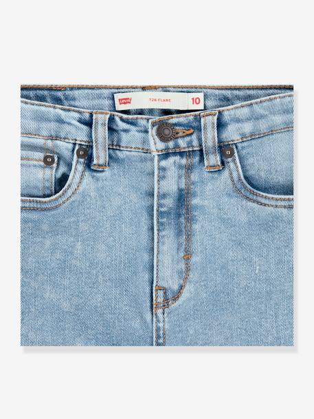 Jeans corte flare da Levi's®, para criança ganga bleached+stone 