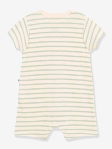 Macacão para bebé, da PETIT BATEAU risas verde 