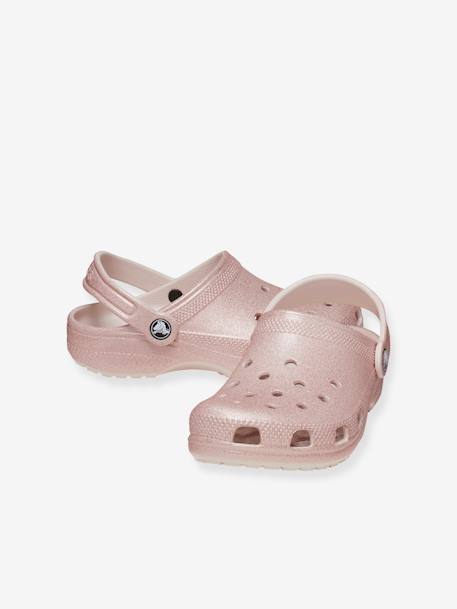 Socas para criança, 206993 Classic Glitter CROCS™ rosa-nude 