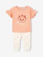 Conjunto de bebé t-shirt + leggings, Marie dos Aristogatos da Disney® alperce 