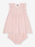 Vestido + calções bloomer, da PETIT BATEAU rosa-pálido 