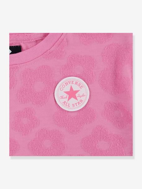 Conjunto calções e t-shirt, CONVERSE rosa 