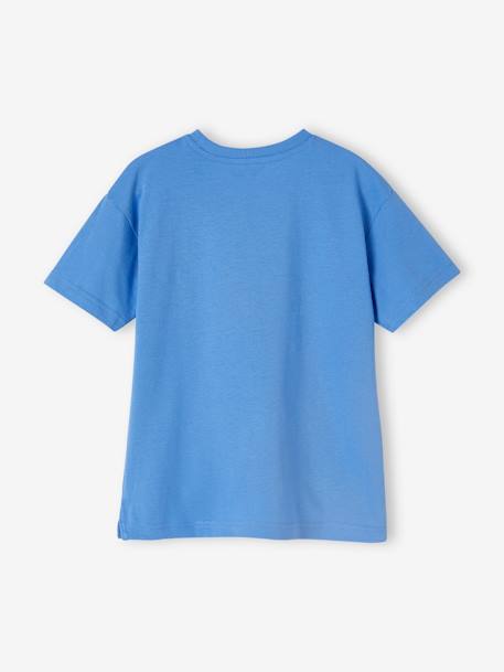 T-shirt para menino azul-azure 