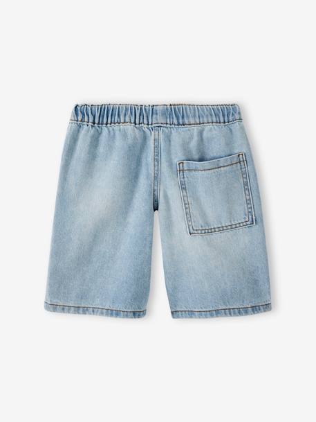 Bermudas de ganga, fáceis de vestir, para menino double stone+stone 