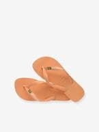 HAVAIANAS® Brasil Logo, para criança amarelo+pêssego 