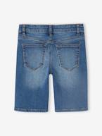 Bermudas em ganga Basics, para menino double stone+stone 