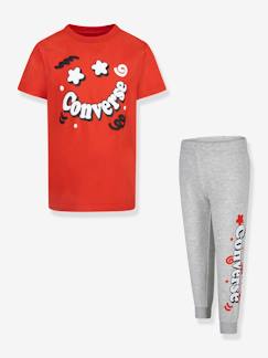 Menino 2-14 anos-Conjuntos-Conjunto t-shirt + calças de desporto, CONVERSE