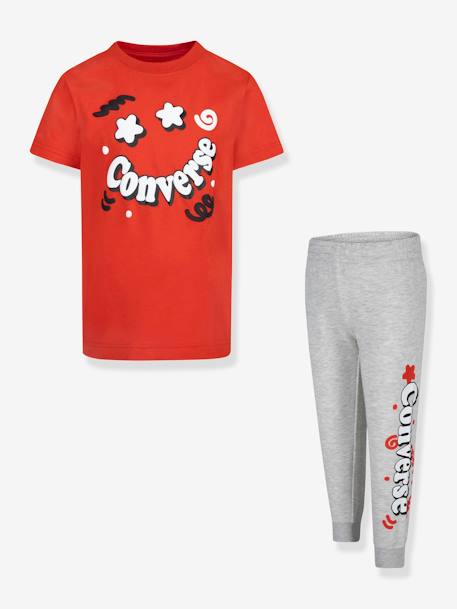 Conjunto t-shirt + calças de desporto, CONVERSE antracite 