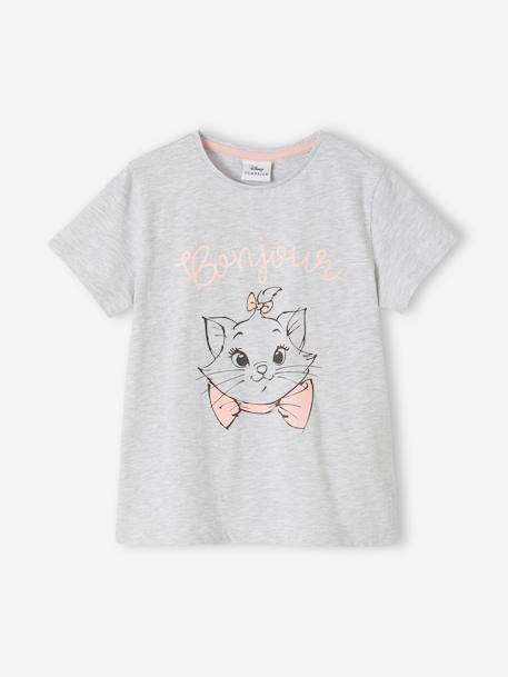 Conjunto de bebé t-shirt + calções, Marie dos Aristogatos da Disney® rosa-pálido 