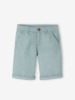 Menino 2-14 anos-Calções, bermudas-Bermudas chino, para menino