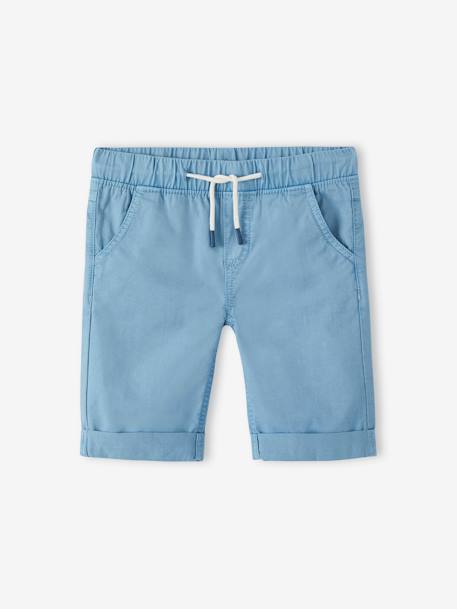 Bermudas coloridas, para menino AZUL ESCURO LISO COM MOTIVO+azul-azure+bege-dourado+LARANJA MEDIO LISO COM MOTIVO+VERDE MEDIO LISO COM MOTIVO 