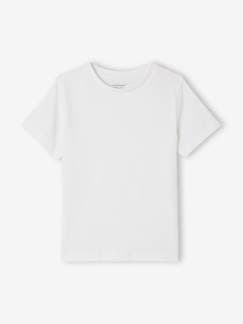 Personalizáveis-Menino 2-14 anos-T-shirt lisa de mangas curtas, para menino