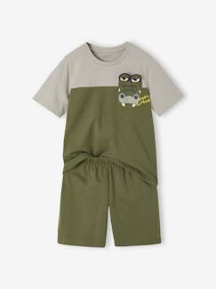 Menino 2-14 anos-Pijamas-Pijama crocodilo, para menino