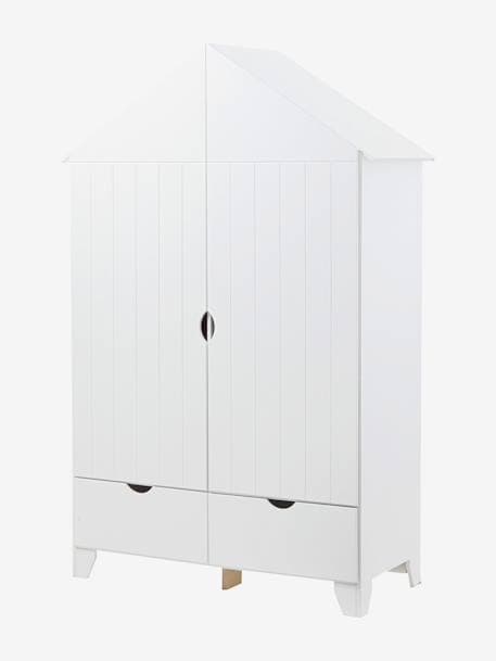 Roupeiro de 2 portas, Holidays XL Branco 