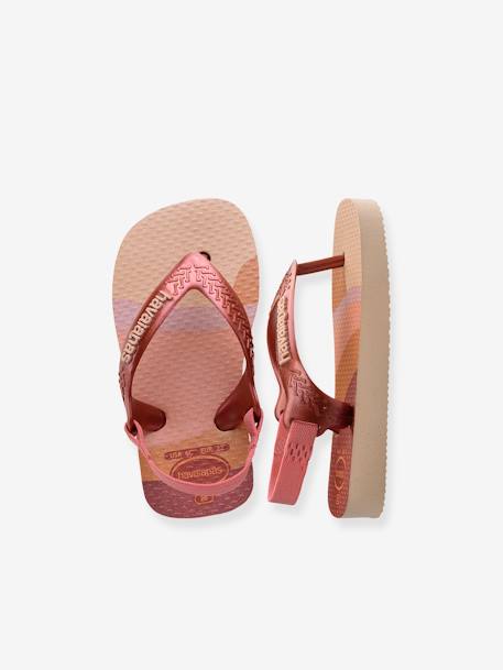 HAVAIANAS® Baby Mini me bege-dourado+rosa 