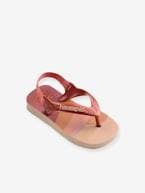 HAVAIANAS® Baby Mini me bege-dourado+rosa 