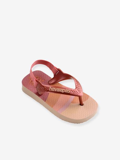 HAVAIANAS® Baby Mini me bege-dourado+rosa 