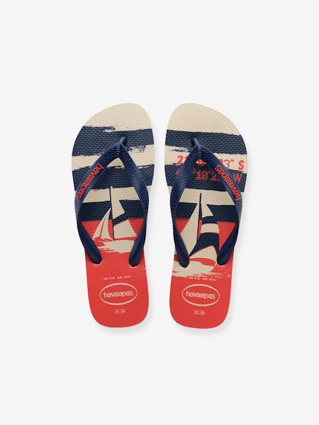 HAVAIANAS Top Nautical, para criança bege estampado 