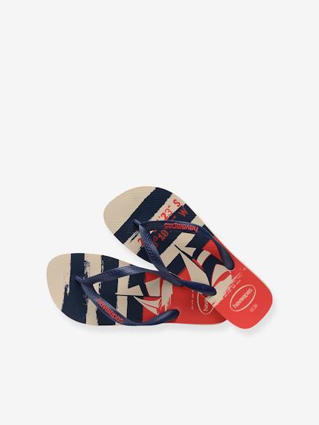 HAVAIANAS Top Nautical, para criança bege estampado 