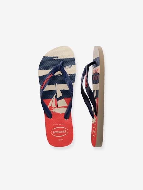 HAVAIANAS Top Nautical, para criança bege estampado 