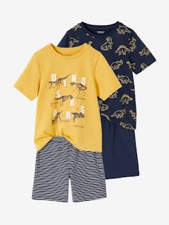 Menino 2-14 anos-Pijamas-Lote de 2 pijamas dinossauro, para menino