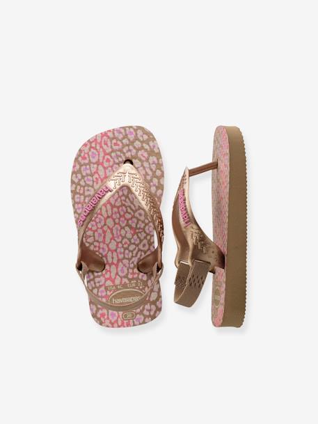 HAVAIANAS® Baby Mini me bege-dourado+rosa 