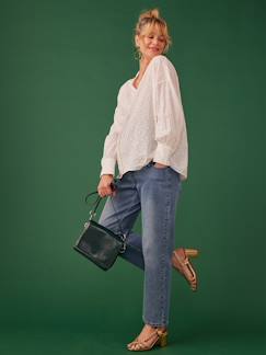 -Jeans direitos com faixa, para grávida, Seamless da ENVIE DE FRAISE