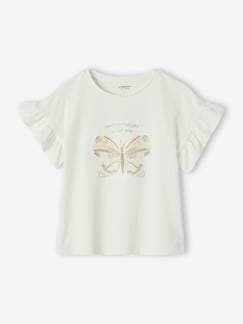 Menina 2-14 anos-T-shirts-T-shirt com motivo com lantejoulas, para menina