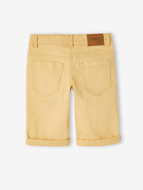 Bermudas para menino amarelo-pálido+azeitona+AZUL ESCURO LISO COM MOTIVO+azul-acinzentado+bege+LARANJA MEDIO LISO COM MOTIVO+riscas azuis+VERDE CLARO LISO COM MOTIVO 