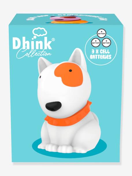 Luz de Presença mini, Cão - DHINK KONTIKI branco estampado 