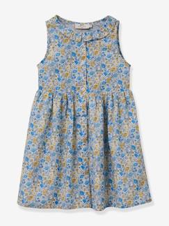 Menina 2-14 anos-Vestidos-Vestido da CYRILLUS, em tecido Liberty, para menina