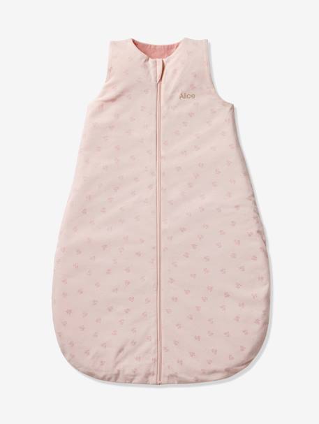 Saco de bebé personalizável, especial verão, essentiels, com abertura central, BALI amarelo estampado+estampado rosa+verde estampado 