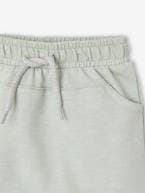 Bermudas em moletão, para bebé menino Azul escuro liso+CASTANHO MEDIO LISO+verde-água 