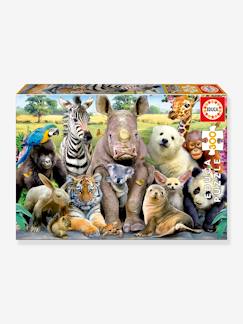 Brinquedos-Puzzle com 300 peças, Fotografia da Turma dos Animais - EDUCA