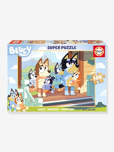 Super Puzzles de 100 peças - Bluey - EDUCA multicolor 