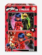 2 Puzzles com 48 peças, Miraculous: as Aventuras da Ladybug - EDUCA multicolor 