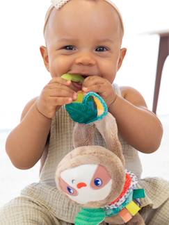 Brinquedos-Primeira idade-Bonecos-doudou, peluches e brinquedos em tecido-Caixa de música Preguiça - INFANTINO