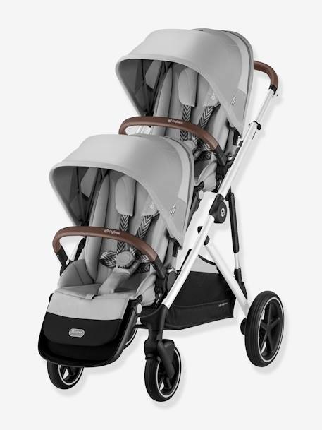 Carrinho de bebé evolutivo, CYBEX Gold Gazelle S azul+cinzento+preto 