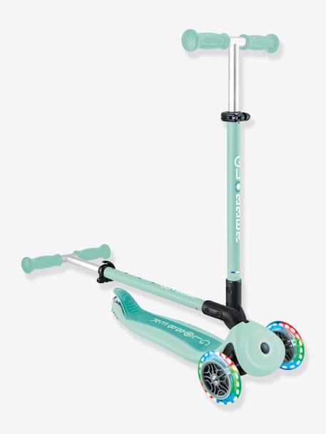 Trotinete evolutiva - Go-Up Active Lights - GLOBBER rosa-pálido+verde-menta 