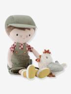 Boneco Jim com galinha - LITTLE DUTCH multicolor 