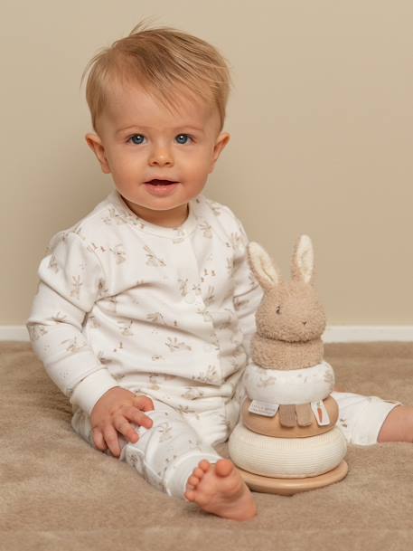 Torre com argolas para empilhar - Baby Bunny - LITTLE DUTCH cru 