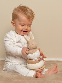 Brinquedos-Torre com argolas para empilhar - Baby Bunny - LITTLE DUTCH