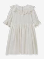 Vestido de cerimónia, Adeline da CYRILLUS, para menina branco 